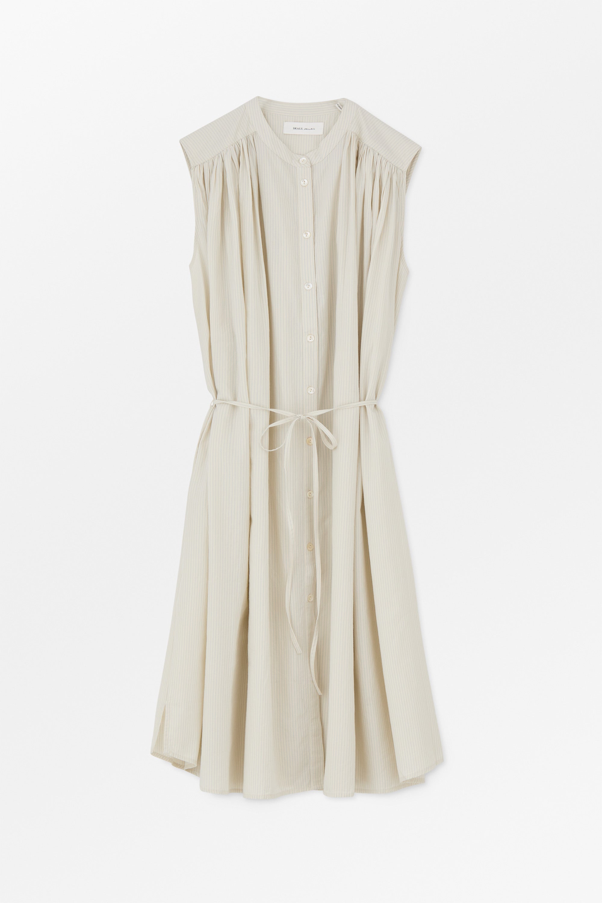 Skall Studio Louise dress Dress Light blue/White stripe